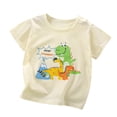 thumbnail image 2 of TopLLC Chemisiers et Chemises à Manches Courtes à Col Rond T-shirts Imprimés à Manches Courtes pour Hommes et Femmes Haut en Coton pour Enfants, 2 of 3