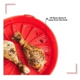 thumbnail image 1 of Pot en Silicone pour Friteuse à Air Chaud Résistant à la Chaleur Cuisine Grillade Panier de Cuisson Réutilisable Épaissi Outil de Remplacement pour Poulet Frit 19cm Café, 1 of 9