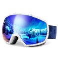 thumbnail image 1 of Eccomum Lunettes de Ski Résistantes aux Chocs pour Hommes Femmes Protection contre la Buée Lunettes de Neige, 1 of 6