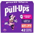 thumbnail image 1 of Pull-Ups Girls' Potty Training Pants, 6T-7T (55-75 lbs), Giga 42 Count, 1 of 10