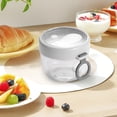 thumbnail image 1 of Glass&Bottle Overnight Oats Jars Cereal Milk Container Leak Proof Oatmeal Jars Yogurt Containers With Lids To Go Storage, 1 of 2