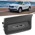 thumbnail image 4 of Panel Dual USB Car  Socket Power Outlet, Akozon 5QD035726L Black Plastic 12V-24V Quick Car  Female Dual USB Car  Socket Power, 4 of 8