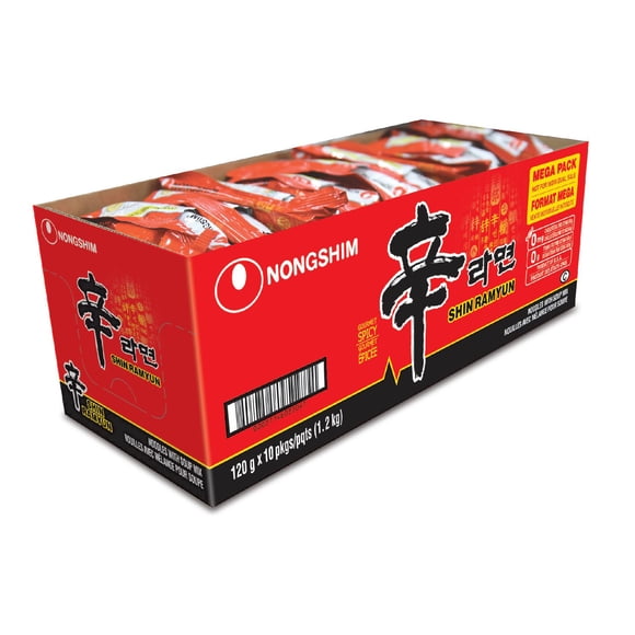 Nongshim Shin Ramyun in Single Packs