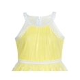 thumbnail image 4 of Girls Dress Yellow Butterfly Embroidered Halter Dress 8 Years, 4 of 7