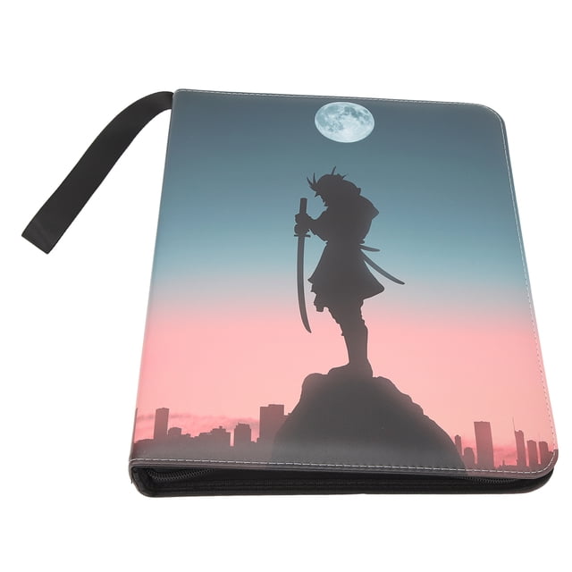 Card Binder, 9 Pockets 900 Cards Trading Card Album, 3 Game Cards Binder With Carrying Strap, Waterproof Multipurpose Trading Card Holder For Sports Cards, Game Cards