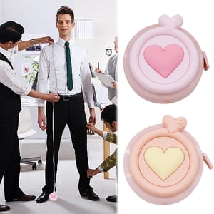 Macaron Mini Mesure de bande Mesure de ruban portable Mesure de la bande Mesure du compteur