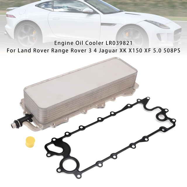 Refroidisseur d'Huile de Moteur pour Land Rover Range Rover 3 4 Jaguar XK X150 XF 5.0 508PS