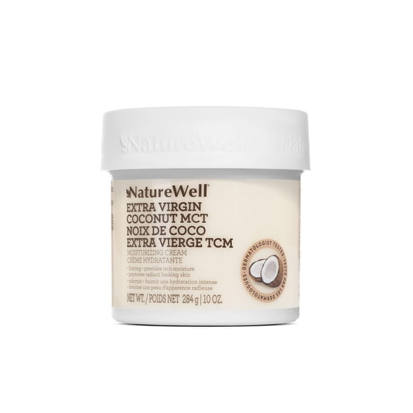 Naturewell Extra Virgin Coconut MCT Cream, 10 oz/284 g