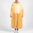 thumbnail image 2 of Versatile Wraps for All Seasons Oversized Raincoat with Lace Design and Button Closure for Outdoor Activities and Casual, 2 of 4