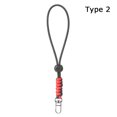 thumbnail image 1 of Paracord Keychain Lanyard Rotatable Buckle High Strength Parachute Cord Outdoor Backpack Key Ring Neck Hanging Rope 2, 1 of 6