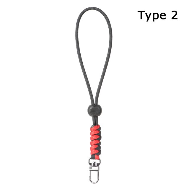 Paracord Keychain Lanyard Rotatable Buckle High Strength Parachute Cord Outdoor Backpack Key Ring Neck Hanging Rope 2