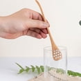 thumbnail image 3 of Spoon Stick Functional Long Handle Reusable Wooden Spoon Suitable For Coffee Tea, 3 of 4