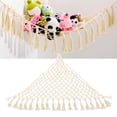 thumbnail image 4 of Stuffed Animal Hammock Bohemian Style Cotton Rope Plush Toy Storage for Kids Room, 4 of 7