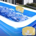 thumbnail image 3 of Suction Cup Pool Tub Neck Pillow - Waterproof and Mold-Resistant Design for Comfortable Relaxation in Bathtubs or Pools, 3 of 7
