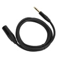 thumbnail image 4 of XLR Male to 1/4in 6.35mm Cable, Balanced Signal Microphone Line Cord, Patch Cable with 22AWG Copper for Studio Live Performances, 4 of 7