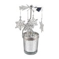 thumbnail image 4 of GUOOL 2Pieces Romantic Rotary Candle Holder Tea Light Holder for Christmas Restaurant G, 4 of 9