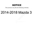 thumbnail image 2 of Transit Auto Front Complete Shock Assembly and TOR Link Kit for Car 2014-2018 Mazda 3 - Left Right Side (Driver Passenger) KSS-104185, 2 of 2