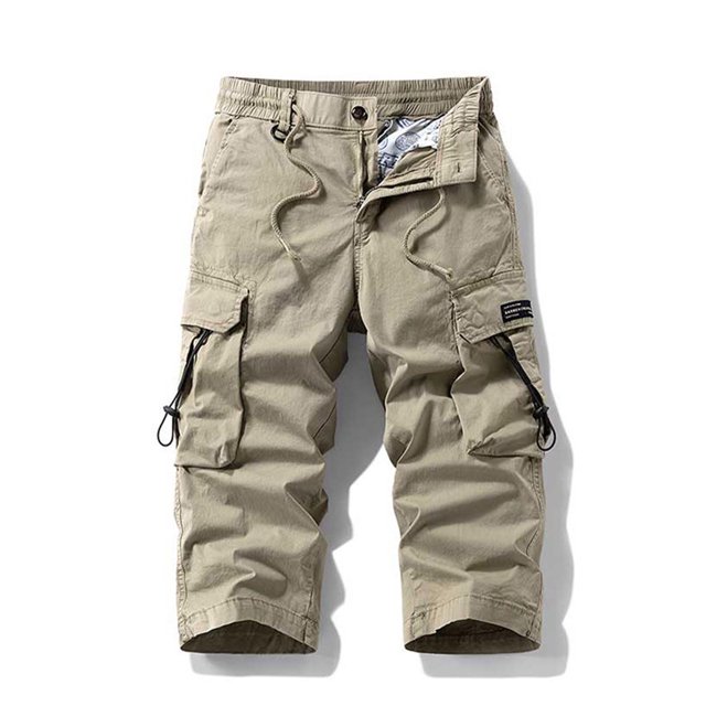 Styesk Mens Shorts Men's Stretch Cargo Shorts Casual Drawstring Classic Summer Short With Multi Pockets
