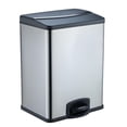 thumbnail image 5 of Bac de recyclage Hometrends en acier inoxydable, 5 of 5