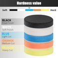 thumbnail image 2 of WJCA 5-Piece 6-Inch Polishing Pad Kit, Contoured Sponge Discs for Compound Application, Gloss Enhancement and Waxing, Fits Standard Backing Plates, 2 of 7