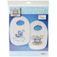thumbnail image 1 of Tobin Kit de Bavoir à Point de Croix Estampé 8"X10 Pouces 2/pkg-Ballon pour Bébé Oiseaux T21768, 1 of 2