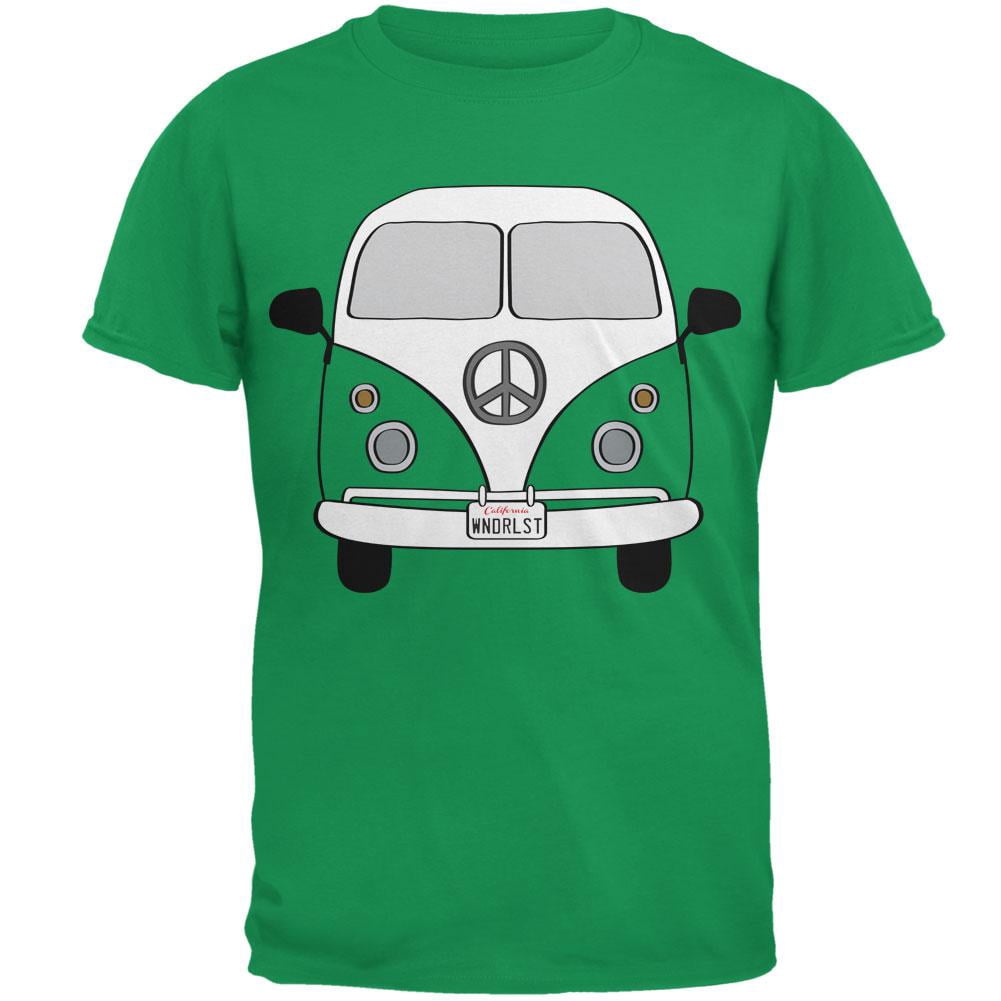 Halloween Travel Bus Costume Camper Wanderlust Mens T Shirt