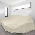 thumbnail image 4 of Elastic Furniture Dust Cover Protective Stretchable Blanket Cloth Breathable Washable Reusable for Sofa Bed Couch Refrigerator Storage Renovations 2.4x2m, 4 of 7