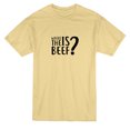 thumbnail image 1 of T-shirt pour Homme Vegas Gold avec Citation « Where Is The Beef » Graphique, 1 of 1