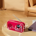 thumbnail image 2 of Portable Bluetooth Stereo Speaker Bluetooth Stereo Plug-In Usb Memory Stick Radio Portable Music Radio Speaker Trendy Design Compact and Portable Ultra-Long Battery Life Multiple Play Modes, 2 of 8