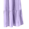thumbnail image 4 of Innerwin Robe de Nuit Sans Manches pour Femme, Robe de Nuit de Fête, Couleur Unie, Ample, Violet, TTG, 4 of 6