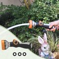thumbnail image 1 of LSLJS Garden Hose Nozzle, Heavy Duty Hose Nozzle with Adjust Watering Patterns, Multifunctional High Pressure Hose Nozzle Sprayer for Home, Watering Lawns and Garden, Wash Nozzle, 1 of 9