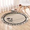 thumbnail image 1 of TIMIFIS Bathroom Rugs Round Carpet Living Room Coffee Table Blanket Bedroom Bedside Blanket Cloakroom Rocking Chair Floor Mat Bath Mat, 1 of 6