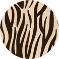 thumbnail image 1 of Ahgly Company Tapis d'Intérieur Lavables en Machine, Ronds de Nuit de Transition, Ronds de 6 Pi, 1 of 7