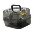 thumbnail image 4 of Milaget Hamster Cage with Water Bottle Breathable Carry Case for s Gerbils Rats black, 4 of 9