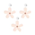 thumbnail image 2 of 3 Pieces Air Conditioning Wind Deflectors Wind Direction Women Household Accessory Fan For Bedroom Study Room, 2 of 9