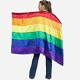 thumbnail image 4 of 2pcs Decorative Rainbow Flag LGBT Pride Flag Portable Outdoor Banner for Party, 4 of 6