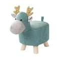 thumbnail image 3 of simhoa Repose-Pieds Animal en Forme d'Animal Mignon pour Salon Chambre Intérieur Cerf, 3 of 8
