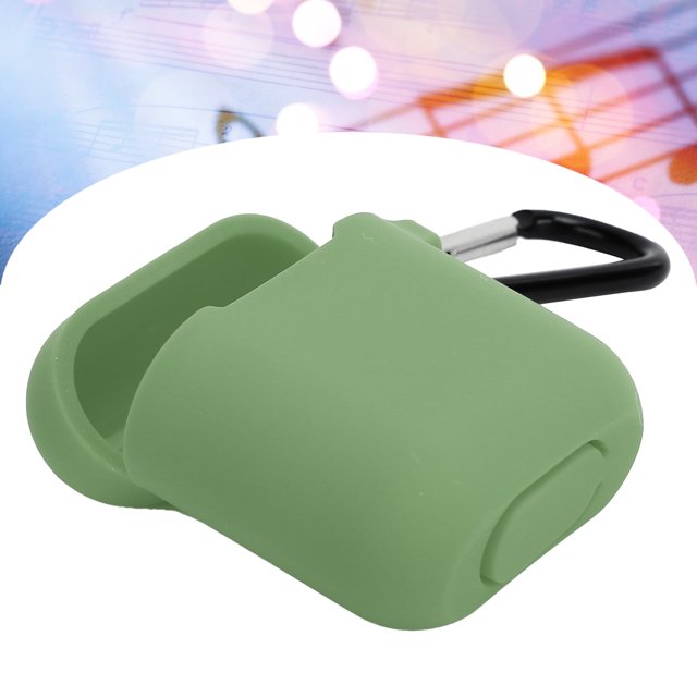Étui d'Écouteur, Écouteur Anti-Perdu Silicone Anti-Poussière pour Écouteurs IOS 1/2