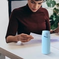 thumbnail image 4 of EGNMCR Tasses Portables et à la Mode Gobelet d'Eau en Acier Inoxydable pour Hommes et Femmes avec Poignée Couvercle à Ressort Gobelet Isotherme Bouteille d'Eau 320 ml, 4 of 6