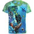 thumbnail image 2 of T-shirt pour Homme à Éclaboussures de Récif Tropical Partout, 2 of 2
