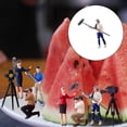 thumbnail image 3 of 1:64 Hand Painted Model People Figure Diorama Scenery Assistant building accessory decor White, 3 of 9