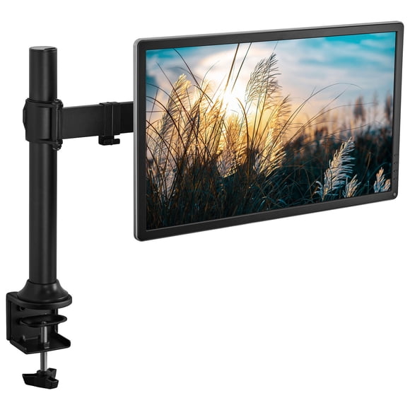 Insignia Desktop Monitor Mount Up To 35” Monitors with Adjustable Height, Tilt, Swivel & Extension (NS-SMMT2B5-C) – Black open box