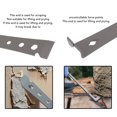 thumbnail image 4 of Lifter and Scraper, Flat Pry Bar Gray Practical with Nail Puller for Woodworking, 4 of 7