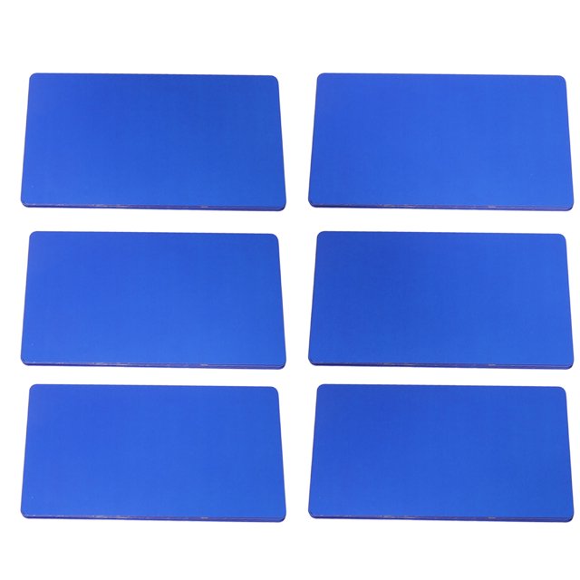 Name Card, Engraving 50PCS Visiting Card Waterproof For Personal Black,Blue,Red,Rose Gold,Green