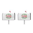 thumbnail image 1 of Ruiboury Weather-resistant And Robust Couch Cover Easy To Vivid Print Christmas Deer Pattern Mailbox Sleeve Cloth Standard Size YTYH2309048 2Set, 1 of 6