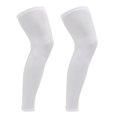 thumbnail image 1 of Extra Large Pair Leg Sleeves Compression Long Sleeve Calf Tibia Support for Men Women, 1 of 4