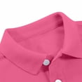 thumbnail image 5 of Polos pour Garçons, Chemises Rouges d'Uniforme Scolaire, Polo à Manches Courtes, Chemise de Rugby à Boutons pour Garçons, Tenue pour Garçons de 7-8 Ans, 5 of 5