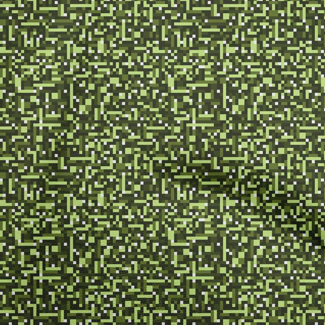 oneOone Viscose Jersey Green Fabric Abstract Sewing Craft Projects Fabric Prints By Yard 60 Inch Wide