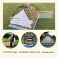thumbnail image 4 of TIMIFIS Camping Tente pour 2 Personnes, Tente de Camping Extérieure à Étages et à Portes, Tente Camouflage pour Voyager, Sac à Dos, Randonnée, Camping et Randonnée en Plein Air, 4 of 7