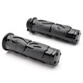 thumbnail image 1 of Krator Motorcycle Hand Grips 1 Inch Handlebar Black Compatible with Harley Davidson Sport Tour Glide FXRT, 1 of 4